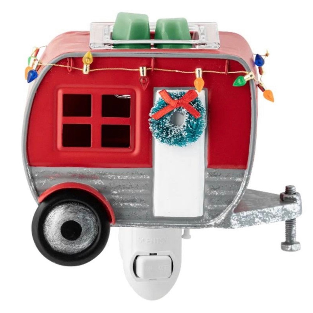 New In Box Scentsy Mini Warmer - Christmas Camper